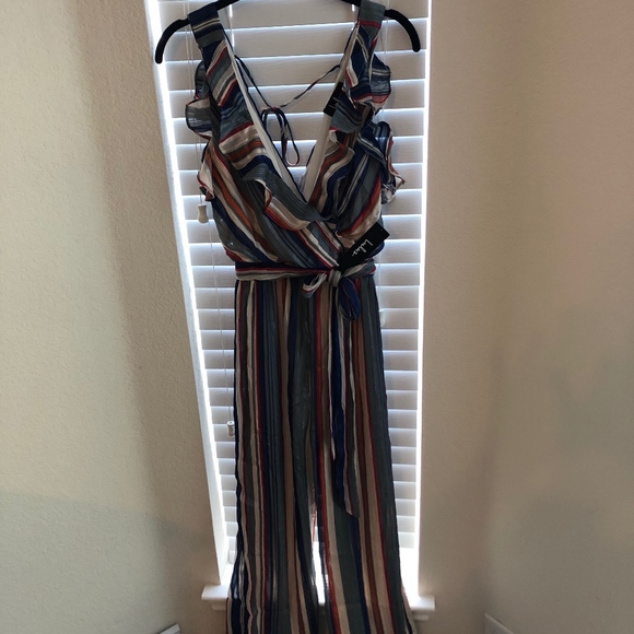 Lulus Dresses & Skirts - Multi Stripe Jumpsuit